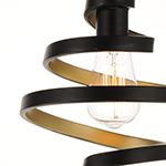 Twister 1-Light Mini Pendant