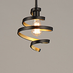 Twister 1-Light Mini Pendant