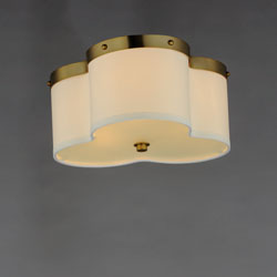 Clover 3-Light Flush Mount