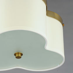 Clover 3-Light Flush Mount