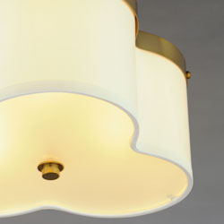 Clover 3-Light Flush Mount