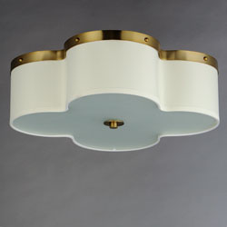 Clover 4-Light Flush Mount