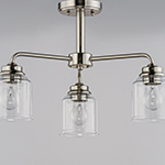 Acadia 3-Light Semi-Flush Mount/Chandelier