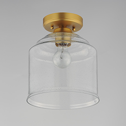 Acadia 1-Light Semi-Flush Mount