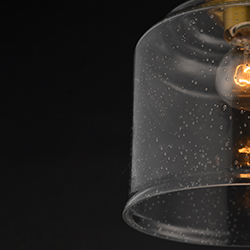 Acadia 1-Light Semi-Flush Mount