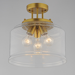 Acadia 3-Light Semi-Flush Mount