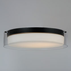 Duo 16'' Round LED Flush Mount