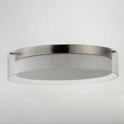 Duo 16'' Round LED Flush Mount