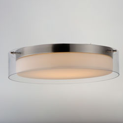 Duo 16'' Round LED Flush Mount