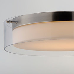 Duo 20'' Round LED Flush Mount