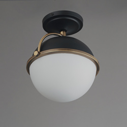 Duke 1-Light Semi Flush Mount