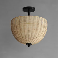 Maldives 2-Light Semi Flush/Pendant