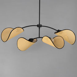 Bonnet 4-Light Chandelier