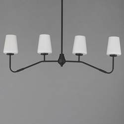Durham 4-Light Linear Chandelier