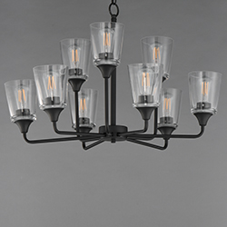 Hudson 9-Light Two-Tier Chandelier