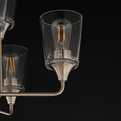 Hudson 9-Light Two-Tier Chandelier