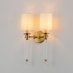 Lucent 2-Light Wall Sconce
