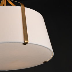 Bandera 20" 3-Light Pendant