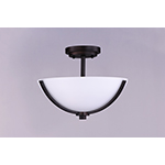 Deven 3-Light Semi-Flush Mount