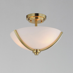 Deven 3-Light Semi-Flush Mount