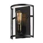 Palladium 1-Light Wall Sconce w/Bulbs