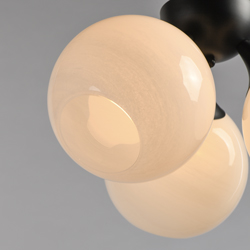 Neve 3-Light Semi Flush
