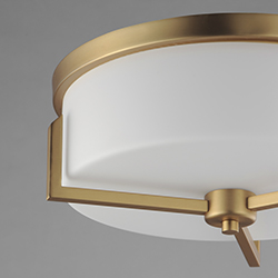 Dart 3-Light Flush Mount