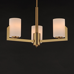 Dart 3-Light Chandelier
