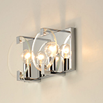 Looking Glass 2-Light Wall Sconce