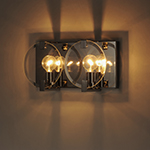 Looking Glass 2-Light Wall Sconce