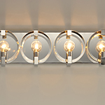 Looking Glass 4-Light Wall Sconce