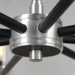 Dual 12-Light Chandelier