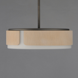 Draughtsman 18" Semi Flush Mount - Pendant