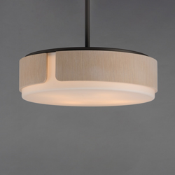 Draughtsman 18" Semi Flush Mount - Pendant