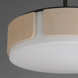 Draughtsman 18" Semi Flush Mount - Pendant
