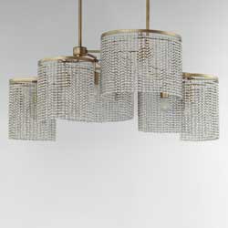 Fontaine 6-Light Linear Pendant