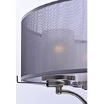 Lucid 4-Light Semi-Flush Mount
