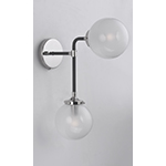 Atom 2-Light Wall Sconce