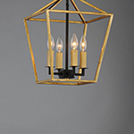 Abode 4-Light Small Chandelier