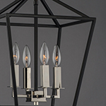 Abode 4-Light Small Chandelier