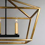 Abode 5-Light Linear Chandelier