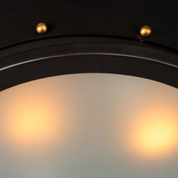 Trestle 2-Light Flush Mount