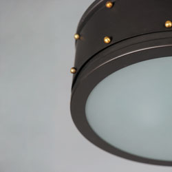 Trestle 2-Light Flush Mount