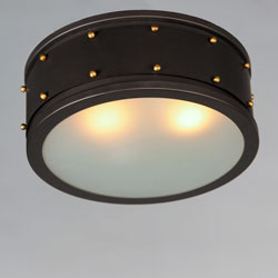 Trestle 2-Light Flush Mount