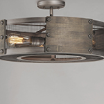 Outland 4-Light Pendant / Semi-Flush Mount