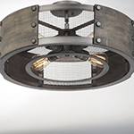 Outland 4-Light Pendant / Semi-Flush Mount