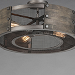 Outland 4-Light Pendant / Semi-Flush Mount