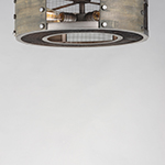 Outland 4-Light Pendant / Semi-Flush Mount