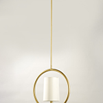 Meridian 1-Light Mini-Pendant/Semi Flush Mount