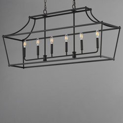 Clifton 6-Light Linear Pendant